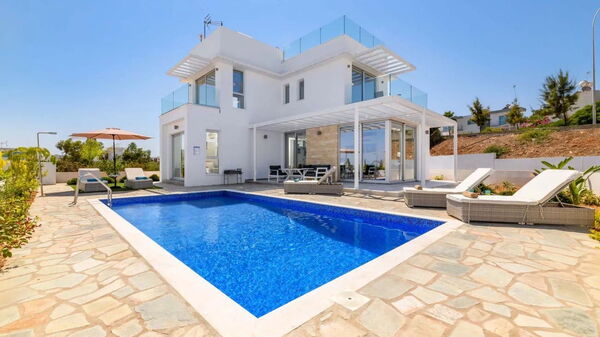 Mylos Lifestyle Seaview Villa #37: Building Exterior, Outdoor, Pool