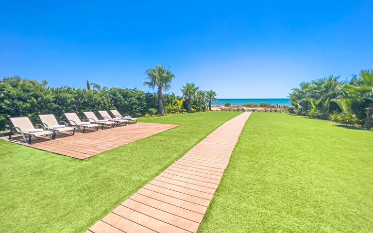 Serenity Seafront Villa: Building Exterior, Garden, Outdoor