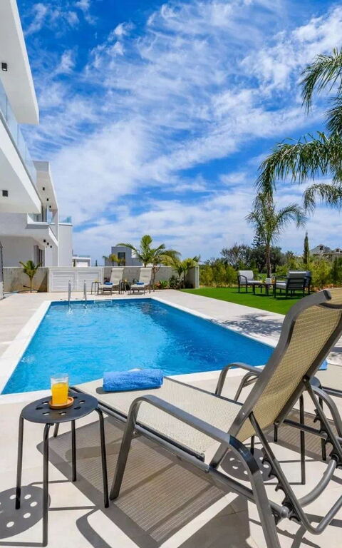By the Beach - Royal Sapphire Villa: Building Exterior, Outdoor, Pool