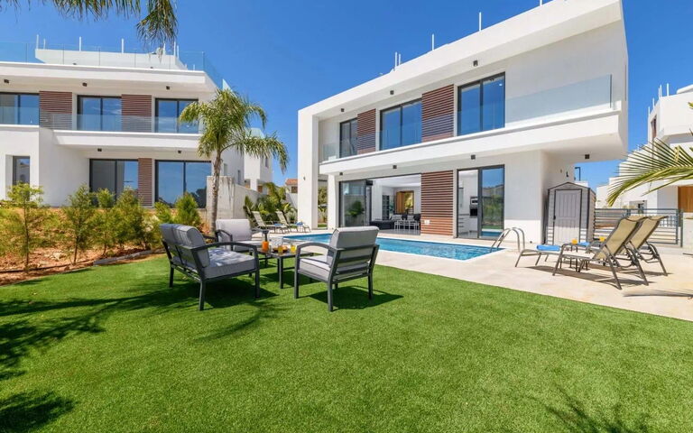 By the Beach - Royal Sapphire Villa: Building Exterior, Garden, Outdoor, Pool