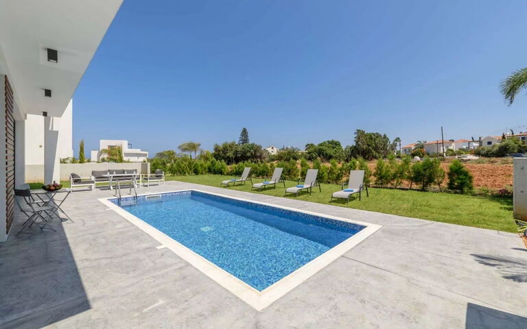 By the Beach - White Coral Villa: Building Exterior, Garden, Outdoor, Pool