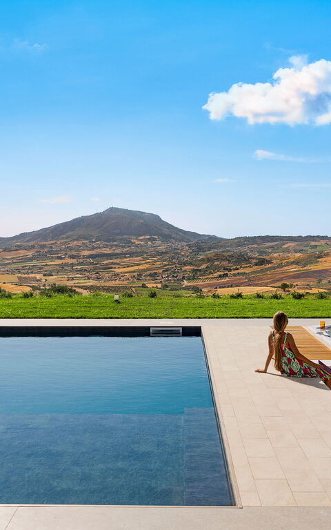 Villa Chabada: Building Exterior, Garden, Hot Tub, Outdoor, Pool, Scenic View