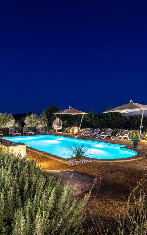 Villa Calanthia: Building Exterior, Garden, Outdoor, Pool