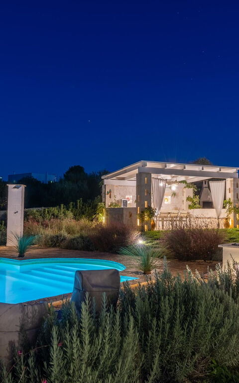 Villa Calanthia: Building Exterior, Garden, Outdoor, Pool