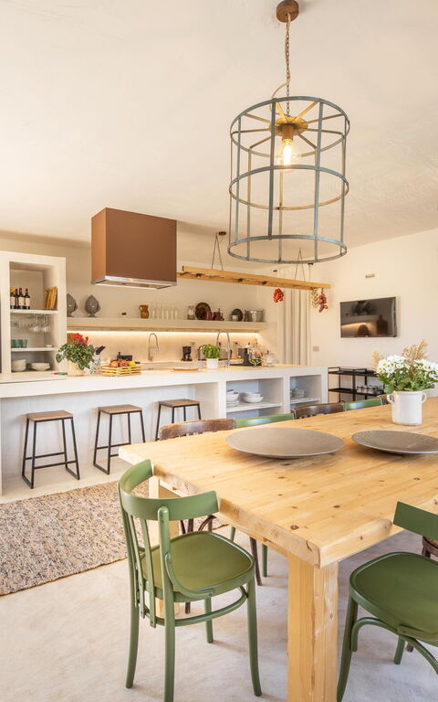 Villa Perla del Mare: Dining Room, Kitchen
