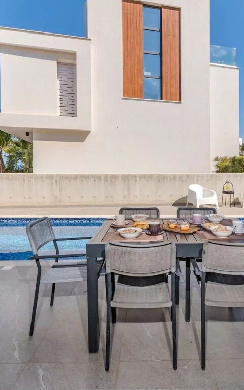 By the Beach - Aura Villa: Building Exterior, Outdoor, Pool