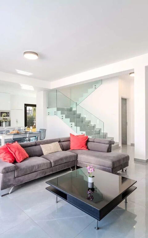 By the Beach - Aura Villa: Living Room