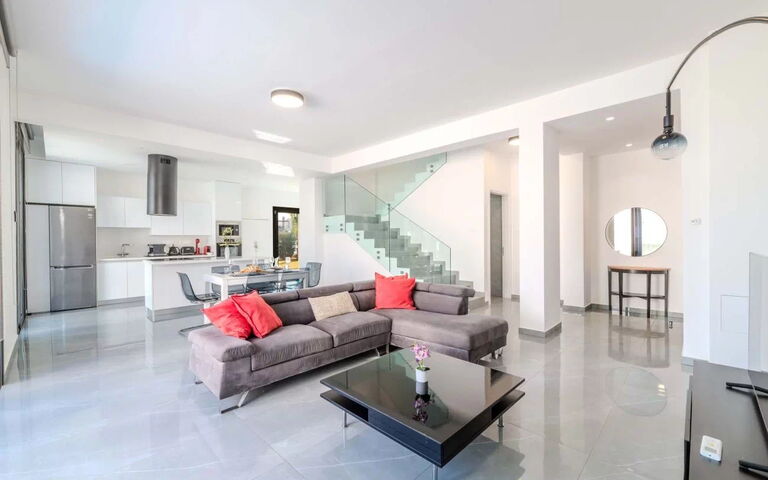By the Beach - Aura Villa: Living Room