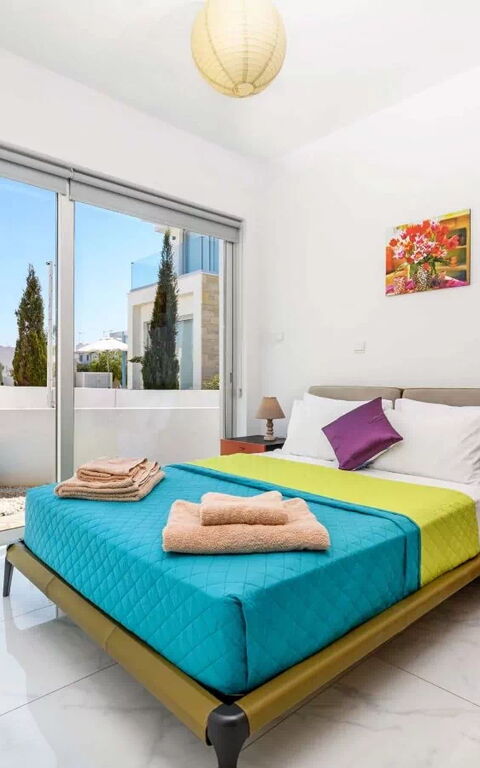 Mylos Lifestyle Seaview Villa #15: Bedroom