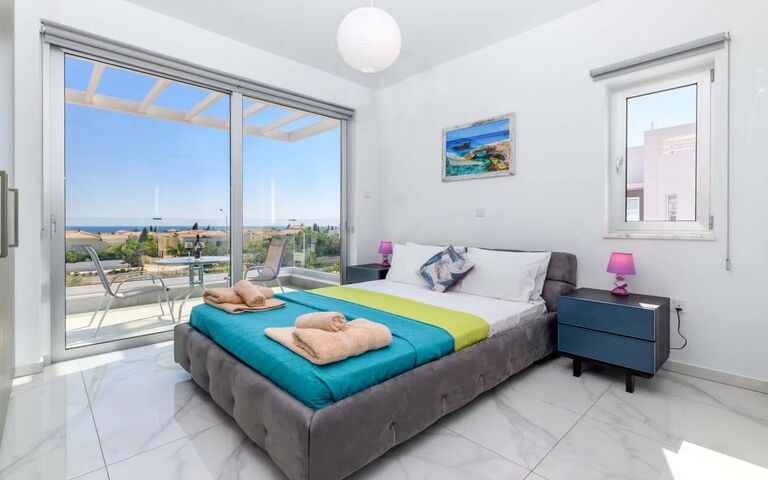 Mylos Lifestyle Seaview Villa #15: Bedroom