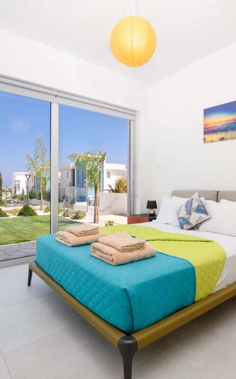 Mylos Lifestyle Seaview Villa #21: Bedroom