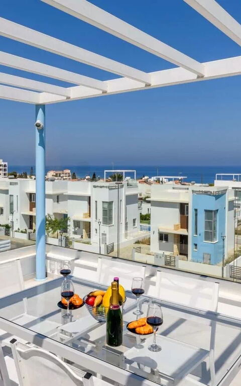 Mylos Lifestyle Seaview Villa #21: Balcony / Terrace / Patio, Building Exterior, Outdoor