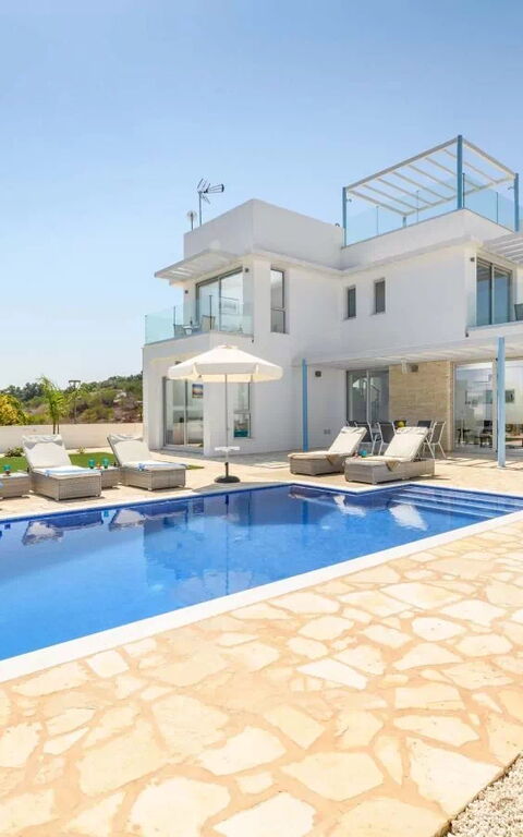 Mylos Lifestyle Seaview Villa #21: Building Exterior, Outdoor, Pool