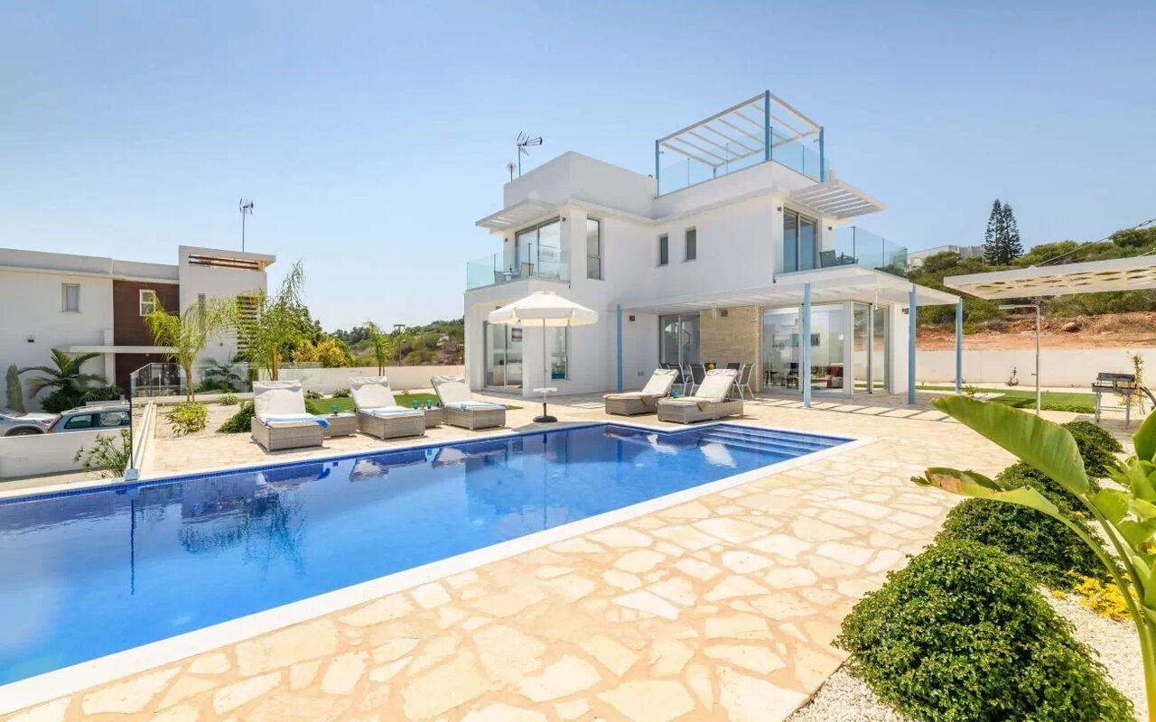 Mylos Lifestyle Seaview Villa #21: Building Exterior, Outdoor, Pool