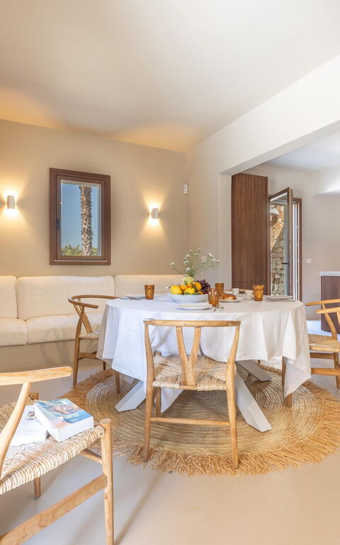 Villa Panacea: Dining Room, Living Room