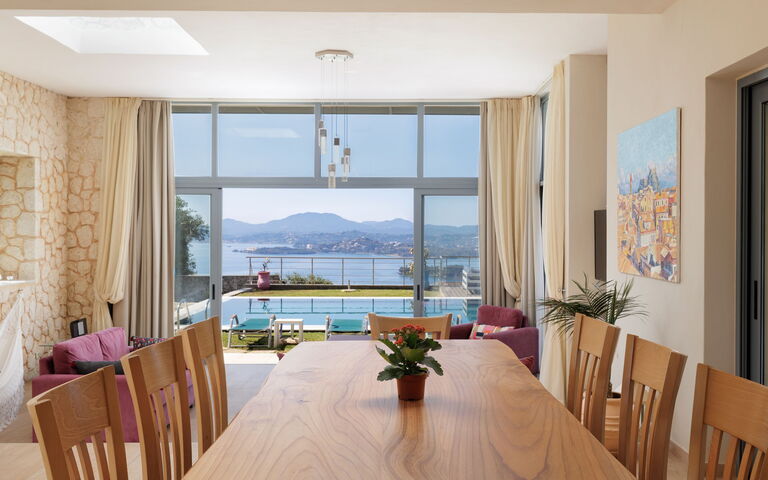 Villa Kastraki: Dining Room