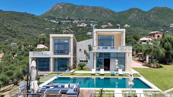 Villa Kastraki: Building Exterior, Garden, Outdoor, Pool