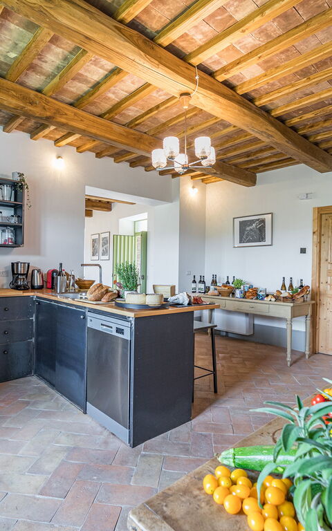 Villa a Casa di Giovanni: Kitchen