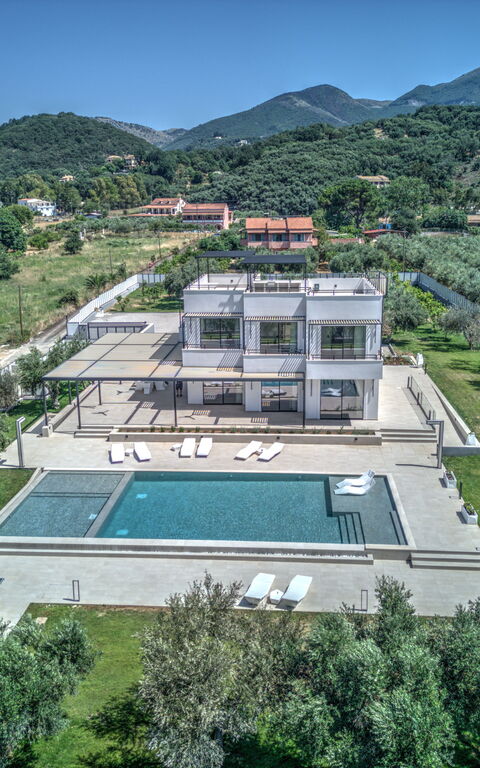 Villa Watanave: Building Exterior, Garden, Outdoor, Pool, Scenic View, Spring, Summer