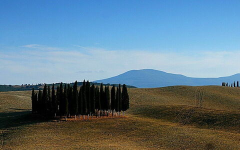 Vakantievilla's in Val d'Orcia