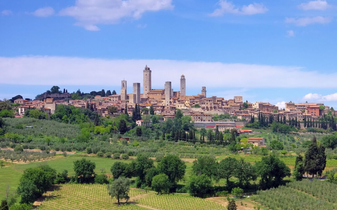 View of S. Gimignano